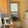 This is my tiny kitchen. See the dishes in the bottom left corner?