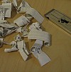 A razor scraper is an effective way to remove mailing labels. (Photo: daveynin's buddy icon 	 daveynin/Flickr)