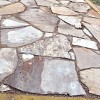Flagstone patio and photo by Kevin Stevens of KMS Woodworks