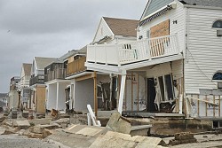 Belle Harbor in Far Rockaway, Queens, after Hurricane Sandy. Photo by Vern Leon and Simon Oz Ben Natan.