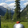 A propane tank attached to a gas line in the Canadian Rockies. Photo:  Angelique Eeek/Flickr.