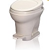 A foot flush toilet by Thetford