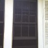 What you see right here is an exterior shade screen. They help keep heat out of your house in the hot summer months.