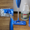 Here's my reusable rag hack and how I fill the Swiffer with vinegar.