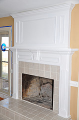 fireplace mantels made by finish carpenters