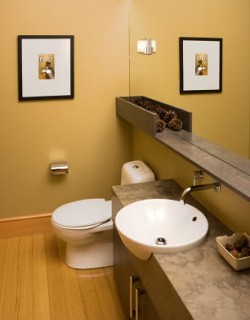 Modern half bath