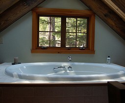 nice soaking tub