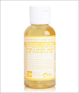 Dr. Bronner's soap via DrBronner.com