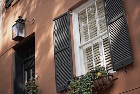 Savannah-style shutters