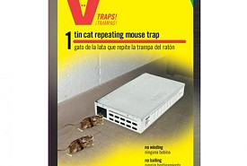 Victor Tin Cat Mouse Live Trap - Pest Control