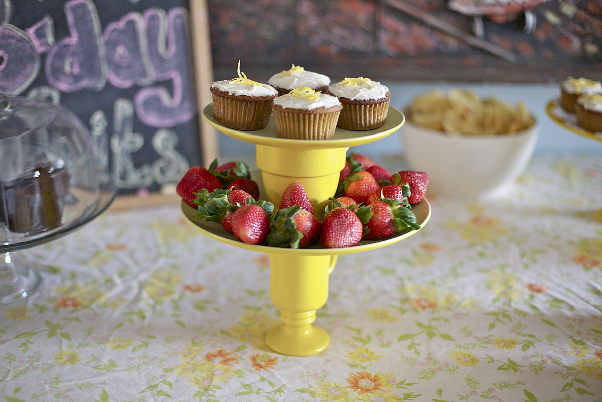 The instructions for making this DIY cake stand are in this article. Photo by Sayward Rebhal.