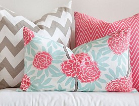 Pretty textiles are only the tip of the iceberg of costs for decorating a new house. (Photo: jade/morguefile.com)