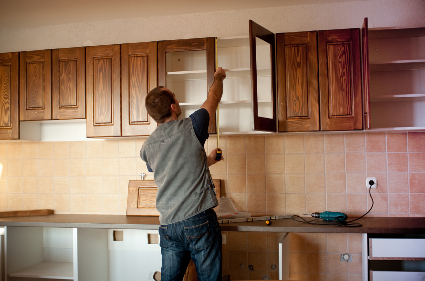 This photo illustrates how adding glass to plain wood panel can drastically change the look. (Photo: istockphoto.com)