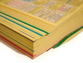 Check out these 17 DIY ways to upcycle a telephone book. (Photo: sjlocke/istockphoto.com)