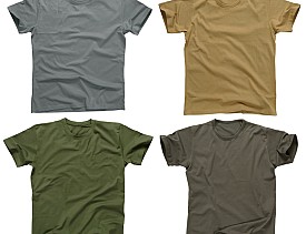 Photo of old T-shirts by sumnersgraphicsinc/istockphoto.com. 
