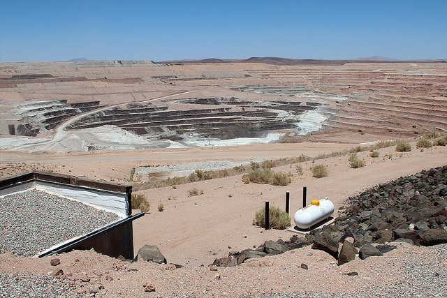 The Borax boron mine in Boron, CA. Photo by craigdietrich/Flickr.