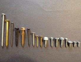 Can you identify these types of screws? (Photo: Laura Foster-Bobroff)