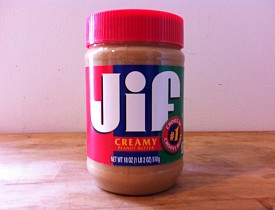 Peanut butter works for removing labels, but not much else. Don't believe the hype. (Photos by Noah Garfinkel)