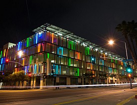 This parking structure in Santa Monica is LEED Certified. (Photo: Schlusselbein2007/Flickr)