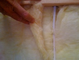 This is insulation that is properly sealed around a wire. (Photo by Carl Seville/Seville Consulting.)