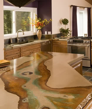 concrete countertop