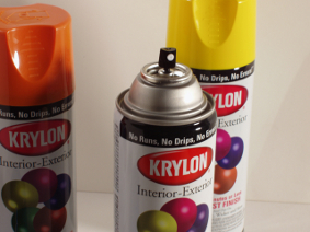 Krylon Spray Paint Can 2414 Mauve Interior/Exterior (New/Deadstock