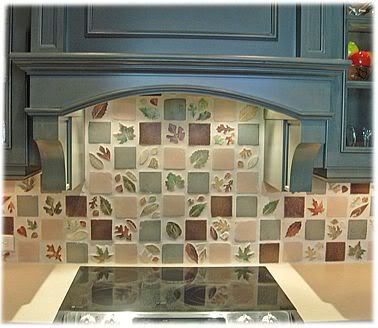 Tile backsplash