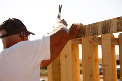 building a fence