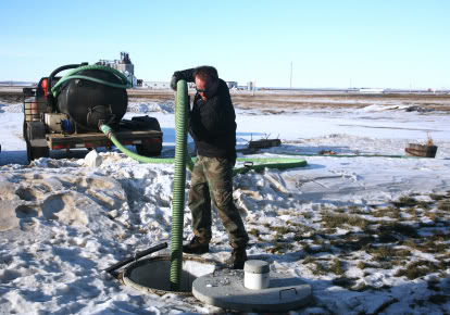 septic system pumping