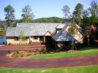 Slate roofing tile