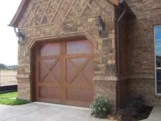 copper garage door