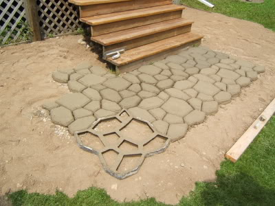 concrete patio