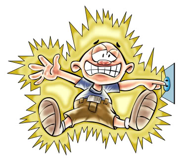 electricity safety clipart