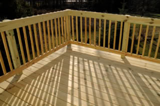 wood deck