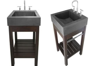 sink with pedestal