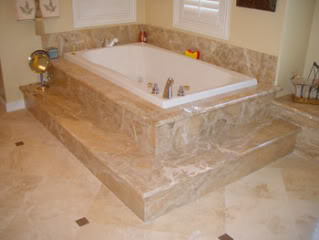 Marble tile