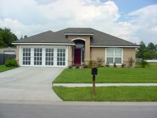 contemporary garage door