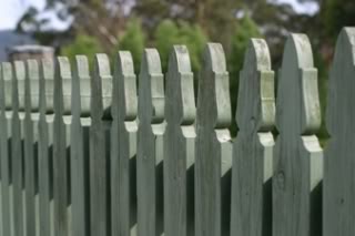 new wood fence