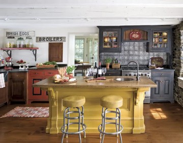 American country kitchen
