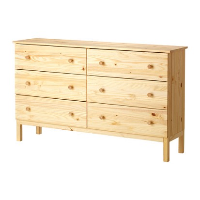 The Tarva 6 Drawer Chest from Ikea