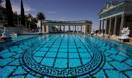 The pool at Hearst castle photographed by Adam Verwymeren