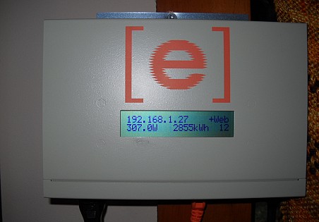Enphase monitoring panel.  Photo: Cris Carl