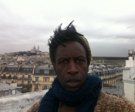 Williams on his Paris roof
