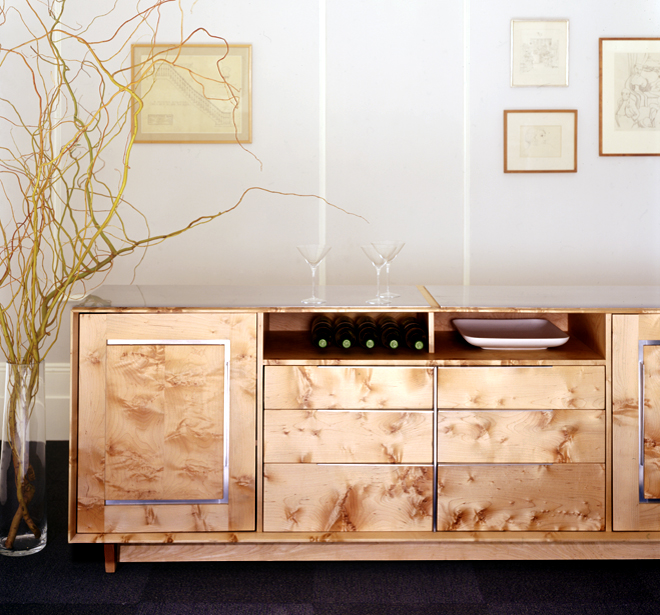 The Clad Media Cabinet by City Joinery via CityJoinery.com