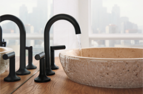 Black faucet / Quality Bath