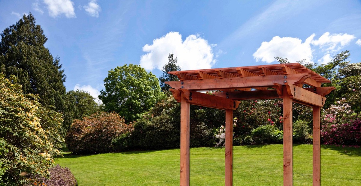 Pergola/Courtesy Humboldt Redwood