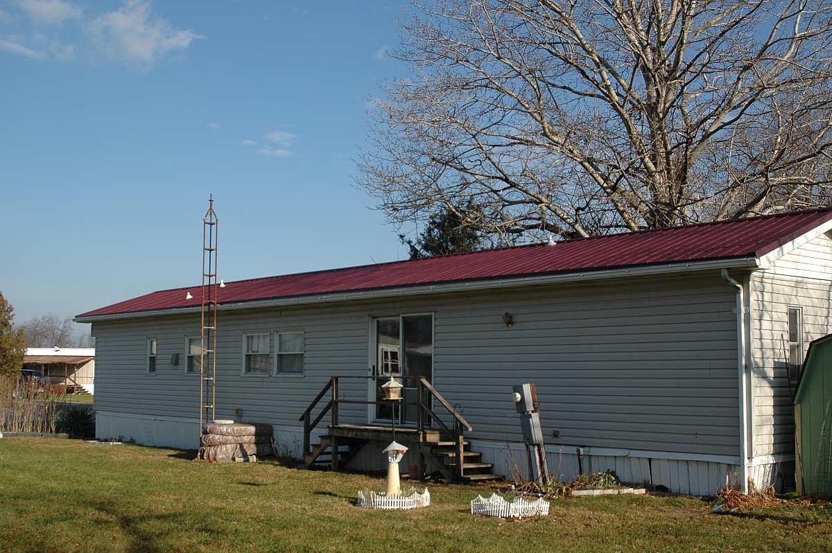 New metal roof