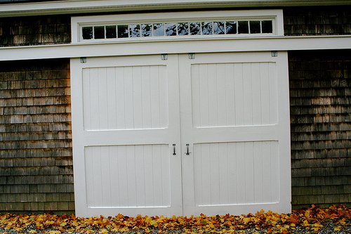 Can I add a garage door opener to a sliding barn door? 2