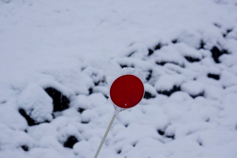 Driveway marker by Dion Hinchcliffe/flickr