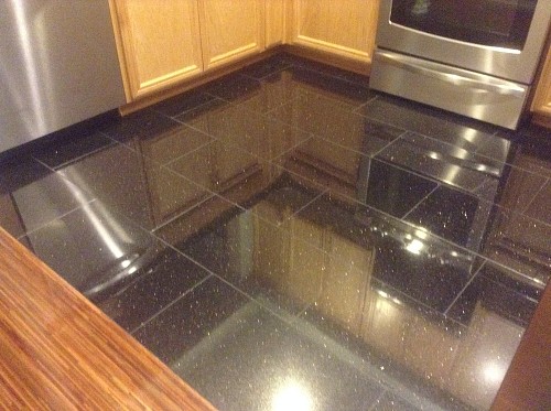 New Kitchen Tile Floor